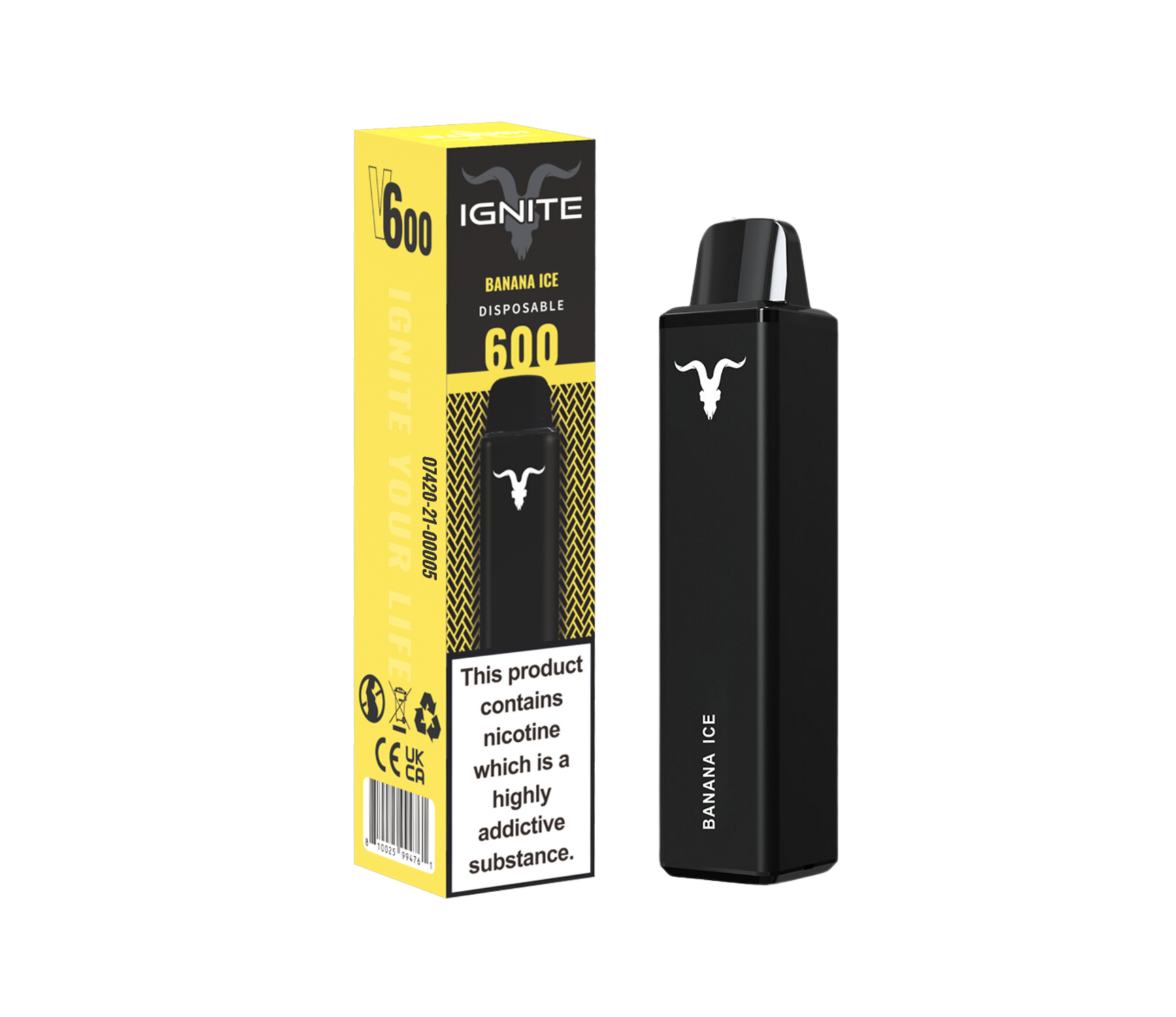 V600 Vape Pen - Banana Ice - € 7,99 - EU Ignite Store 