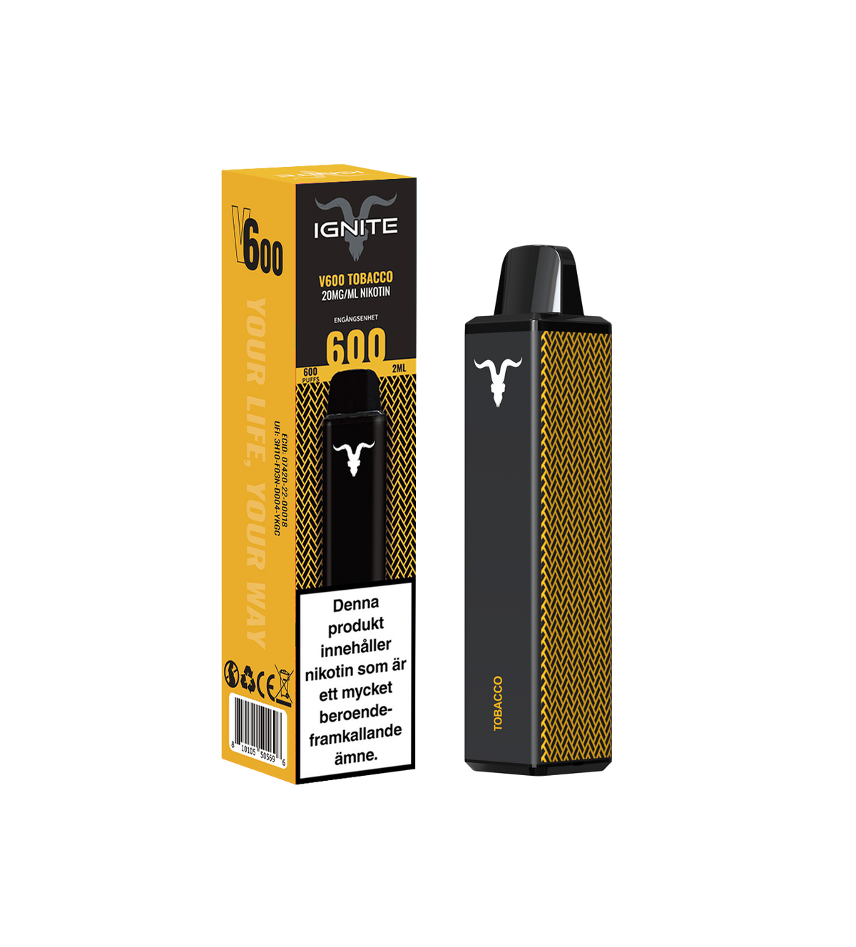 V600 Vape Pen Eu Ignite Store